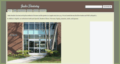 Desktop Screenshot of jadesdentistry.com